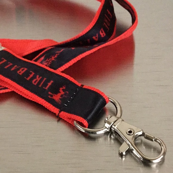 Fireball key chain necklace - Picture 3 of 5